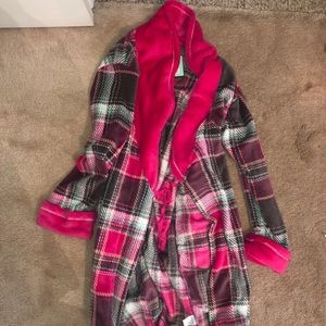 Plaid Robe